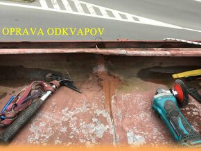 Výškové práce: pílenie stromov, natieračské, montážne - 13