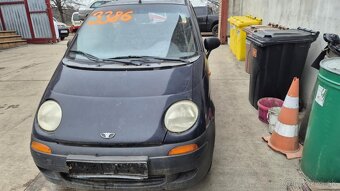 Daewoo Matiz 0,8i 37,50kw kód motora: F8CV - 13