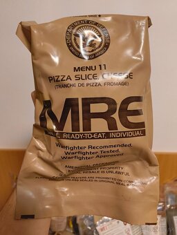 MRE Americkej Armády rôzne menu - 13