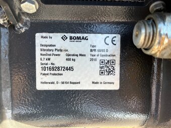 Reverzná vibračná doska Bomag BPR 60/65 D/E, Economizer - 13