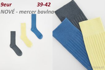 Ponožky - Bavlna, Bambus, Mercer - 13