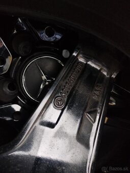 4ks alu disky orig. AMG 5x112 R18 dvojrozmer 7mm pneu - 13