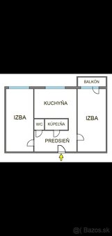 Na predaj 2-izb. prerobený byt, Košice Sever,, Národna tr. - 13