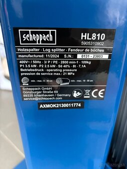 Štiepačka dreva Scheppach HL810 - 13