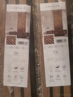 Lepený vynil 6,75 m2, 2ks lamelio dekorácie - 13