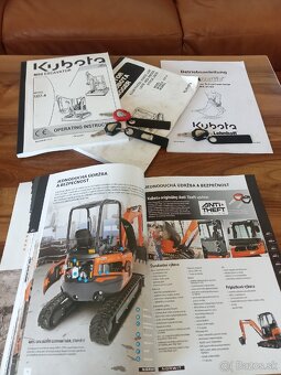 Minibager Bager Kubota u 27 -4 stav nového - 13