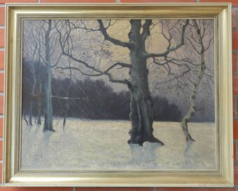 Starozitné obrazy s motívom Krajiny - 13