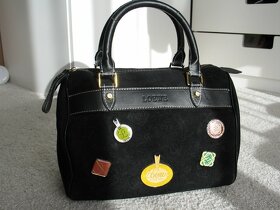 CARPISA luxury čierna dámska kabelka + MANGO nové - 13