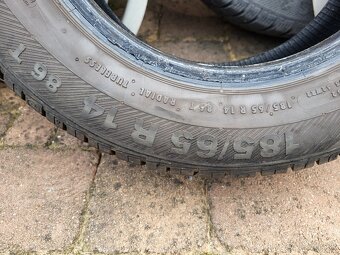 Predam 14" plechové disky 8x pneu boli na Peugeot 306 - 13