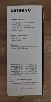 Netgear ProSAFE GS105 GbE switch - 13