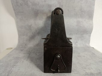 Obrovská komínová atypická žehlička, krásná, 9,65kg TOP - 13