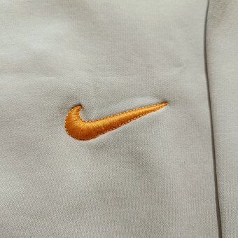 Vintage 90s NIKE Service béžová mikina bez kapucne XL - 13