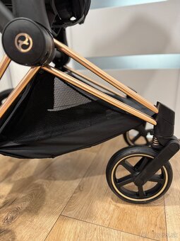 Cybex Priam 3 v 1 Sepia Black – podvozok Chrome Brown 4.0 + - 13