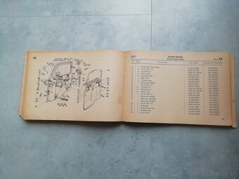 Praga S5T - 3 seznam náhradních součástí 1967 - 13