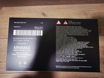 Mercedes Benz AMG GT3 model 1:18 limitka 500ks - 13