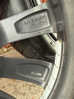 Originál kolesa BMW 5 G30 245/45R18 elektróny 8Jx18 ET30 - 13