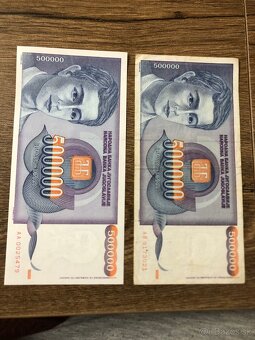 Bankovky JUHOSLAVIA 3 - 13