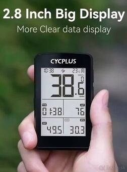 Kvalitný GPS ANT+ Smart CykloPočítač CYCPLUS M1, M3, C3 - 13