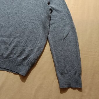 Polo Ralph Lauren 100% merino wool sivý vlnený sveter XL - 13