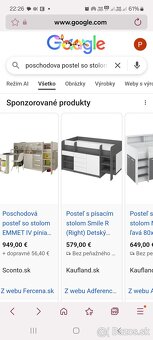 Multifunkčna postel  Swan s písacím stolíkom - 13