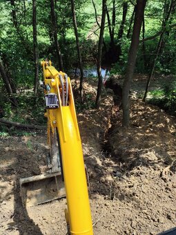 Zemné a Výkopové práce minibagrom - 13