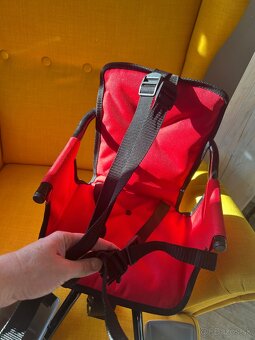 Detská sedačka na bicykel + chrániče na nôžky grátis - 13