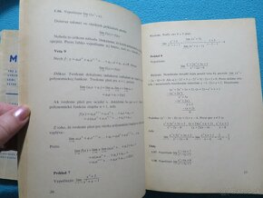 2 x učebnica matematiky pre SŠ (1966-1980) - 13