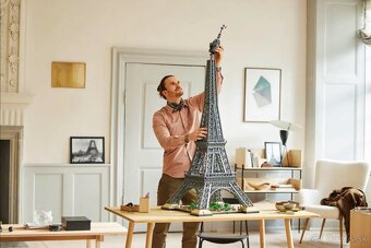 Stavebnica TITANIC + EIFFEL TOWER - nové, nehrané - typ lego - 13