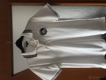 NOVÉ z visackami VERSACE collection  pánske polotricko L/XL - 13