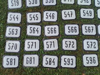 Smaltovane tabule,plechové tabule - 13