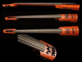 NS Design CR4 4-strunová pražcová omni basgitara so stojanom - 13