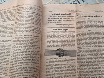 6x Hasičské listy 1936,1937,1940 - 13
