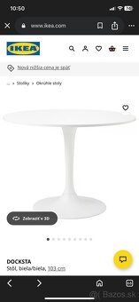 Stôl DOCKSTA IKEA - 13