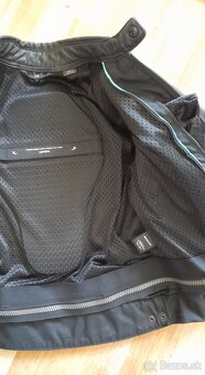 Kvalitná dámska koženná bunda na motorku zn.REVIT v.38 - 13