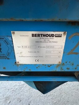 Predam tahany postrekovac Berthoud 4000/36m - 13