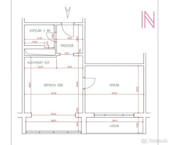Zrekonštruovaná dvojgarsónka v Petržálke 40m2 - 13