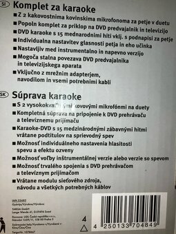 Suprava na karaoke + 4 extra DVD karaoke - 13