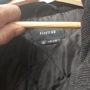 Bunda čierna zn. Firetrap XXL podšitá prechodná - 13
