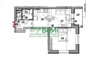 Predaj  - 2 izbový byt v novostavbe v obci Ludanice - 13