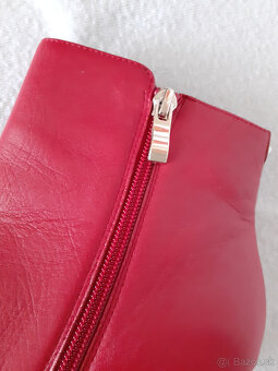 Dámske nízke kožené čižmy (čižmičky) Kate Gray č.40 - 13