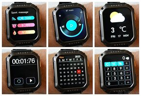 FOBASE T8 Pro športové smart hodinky bluetooth telefón IP67 - 13