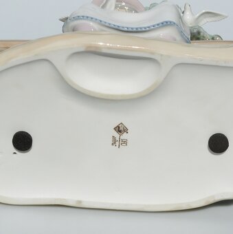 LLadró Veľká a ťažká zberateľská porcelánová soška - 13