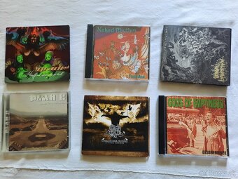 Zbierka CD death , trash metal - 13