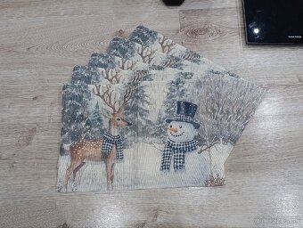 Vianočné prestieranie, štóly - 13