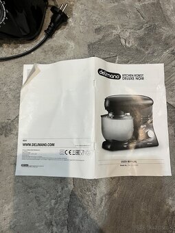 Delimano Deluxe Noir 1300w kuchynský robot - 13