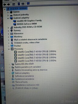 HP. i7. RAM 16 GB. SSD 512 GB. Nová baterka. Nvidia 8 GB. - 13