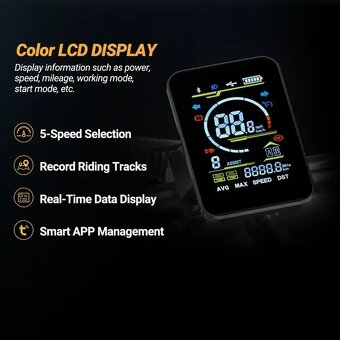 Elektrický bicykel Headeer BK20 - 13