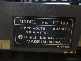 Hitachi HT-353 - 13