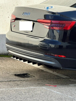 Spojler zadného nárazníka difúzorové plutvy žralocie plutvy - 13