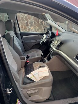 Vw Sharan 2.0 TDi 130kw 160tis km biznis 6miest webasto    = - 13